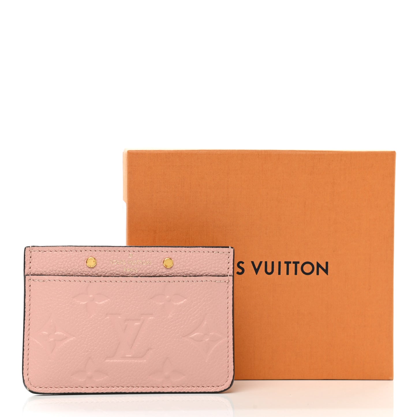 Empreinte Card Holder Rose Poudre