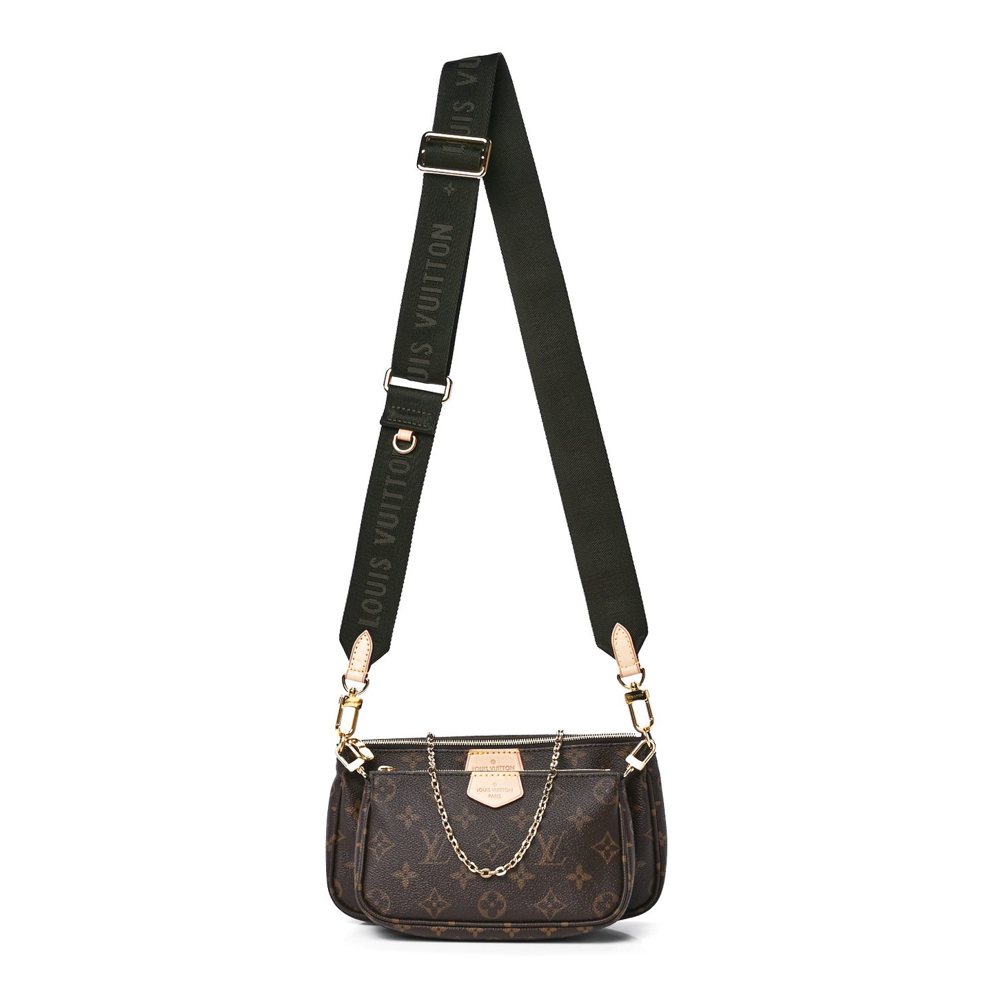 Monogram Multi Pochette Accessories Kaki