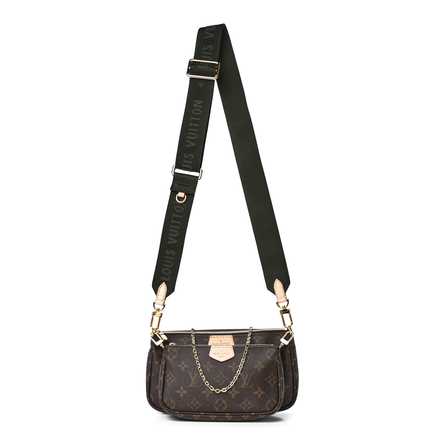 Louis Vuitton Monogram Multi Pochette Accessories Kaki 1 of 12