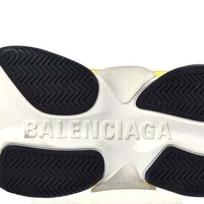 Balenciaga Fabric Mesh Womens Triple S Sneakers 39 Black Yellow 9 of 9