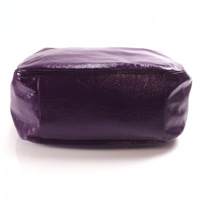 Saint Laurent Patent Roady Purple 5 of 9