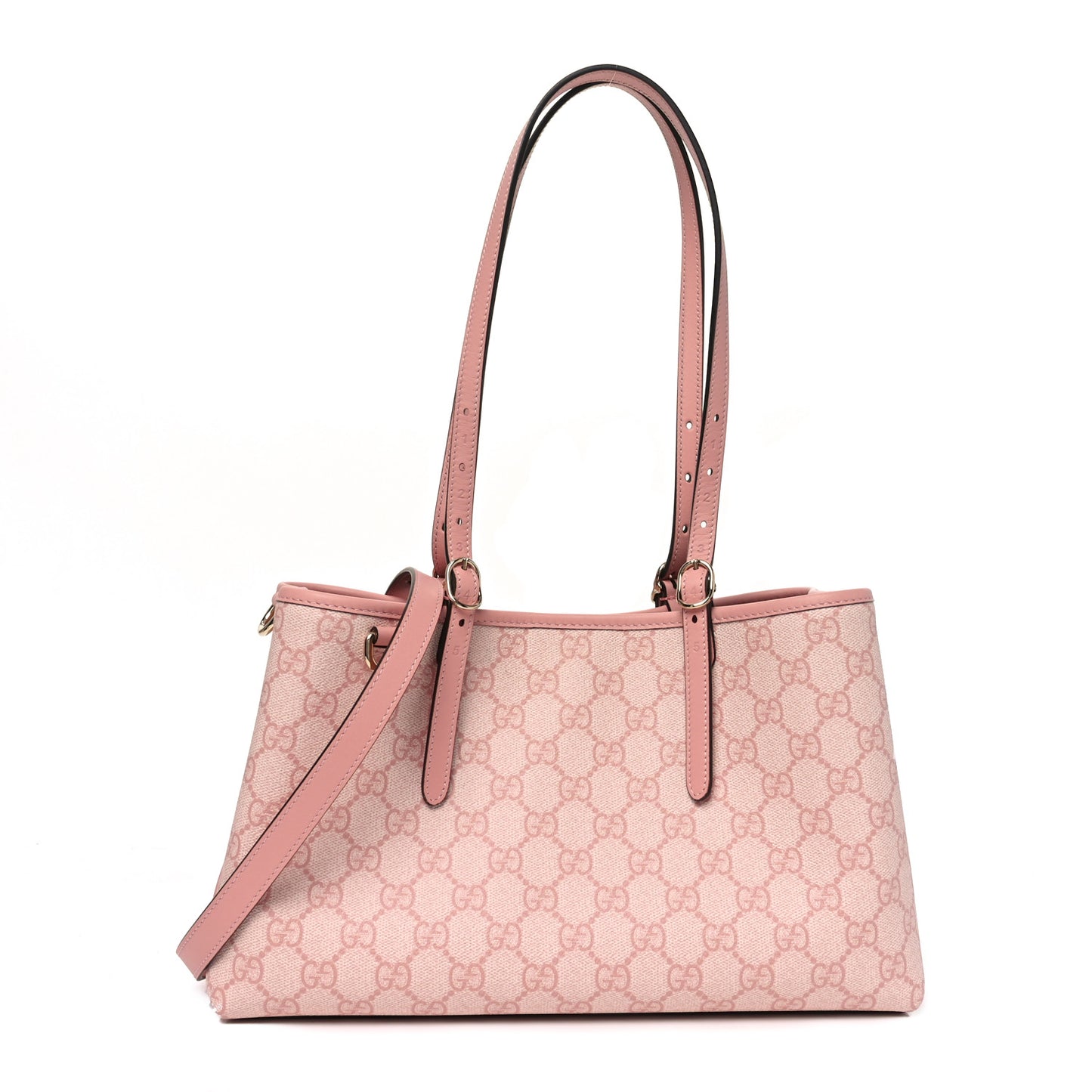 GG Supreme Monogram Emblem Medium Tote Bag Light Pink