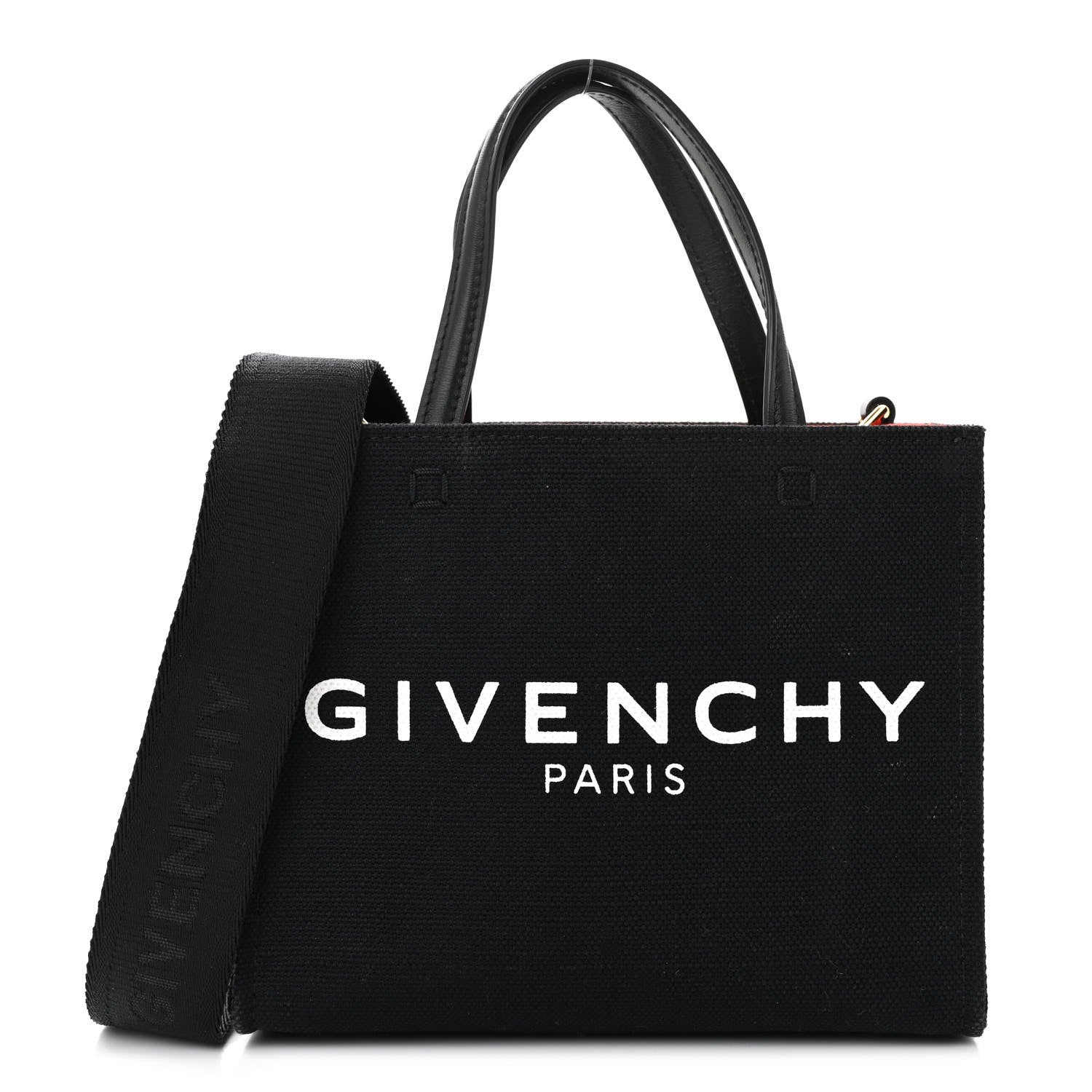 Givenchy Canvas Mini Bond Shopper Tote Black 1 of 10