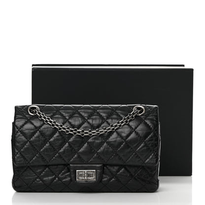 Chanel Aged Calfskin Quilted 2.55 Reissue 225 Flap Black 16 of 16