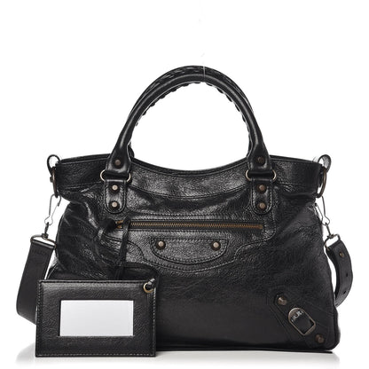 Balenciaga Agneau Classic Hardware Town Black 1 of 11