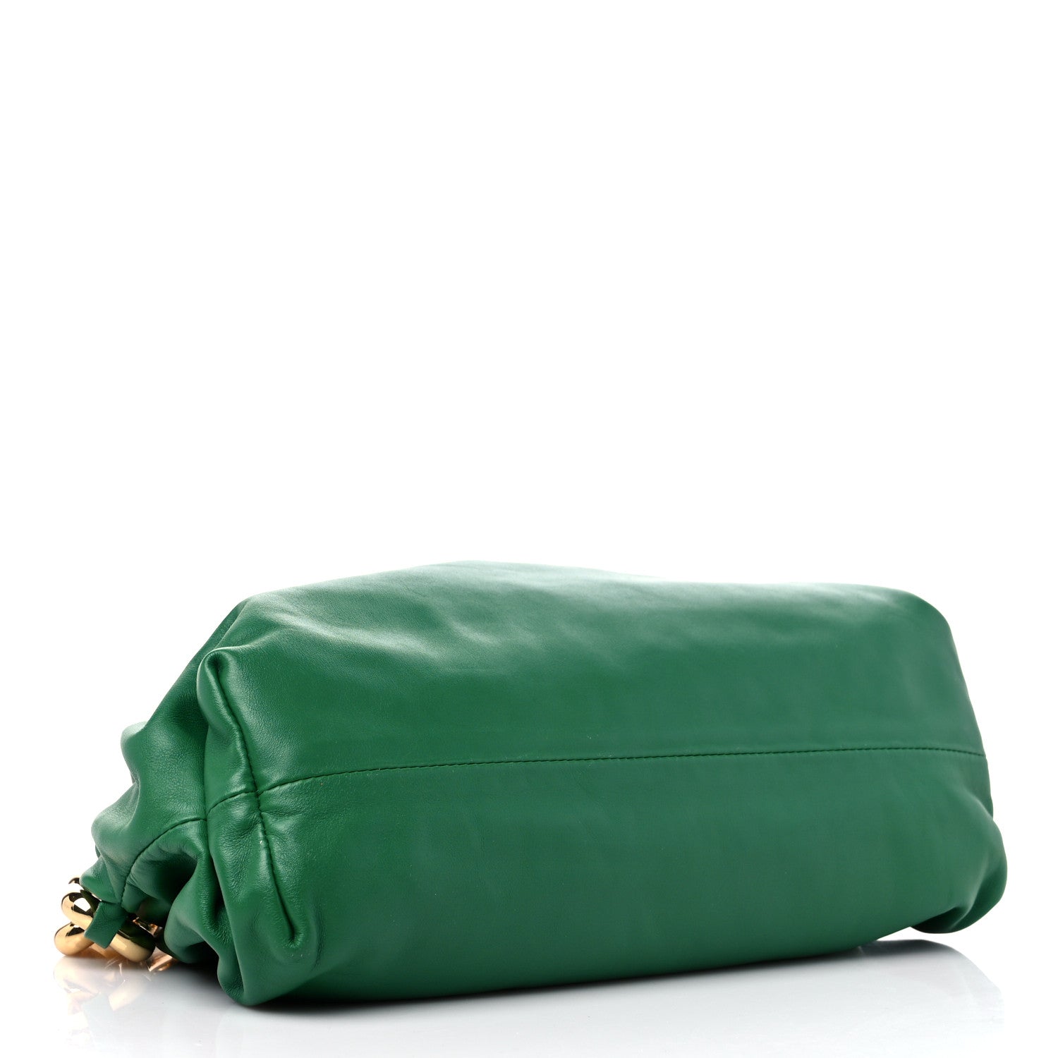 Bottega Veneta Calfskin The Pouch Chain Racing Green 4 of 10