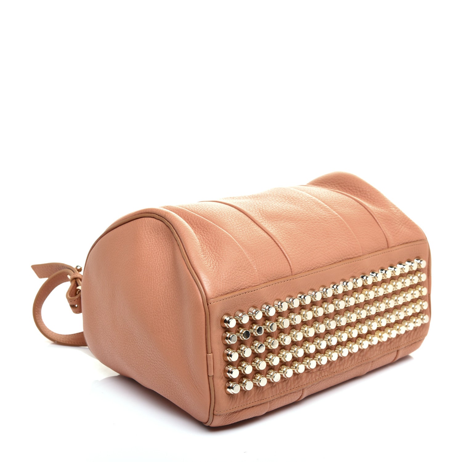 Alexander Wang Pebbled Lambskin Rocco Tan Pale Gold Hardware 4 of 10
