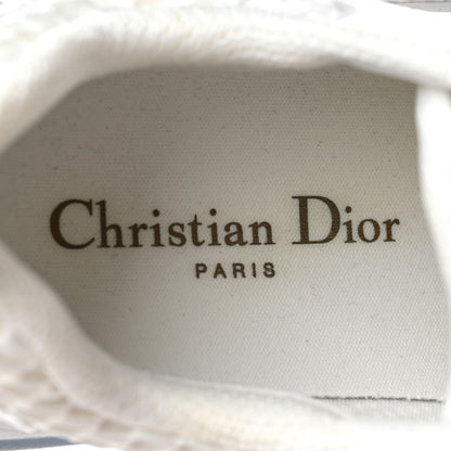 Christian Dior Matte Technical Fabric Mesh Dior Vibe Sneakers 37 White Silver 7 of 11
