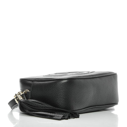 Gucci Pebbled Calfskin Small Soho Disco Bag Black 4 of 7