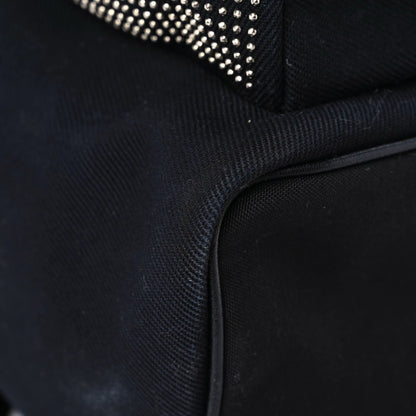 Saint Laurent Canvas City Studded Backpack Black 6 of 15