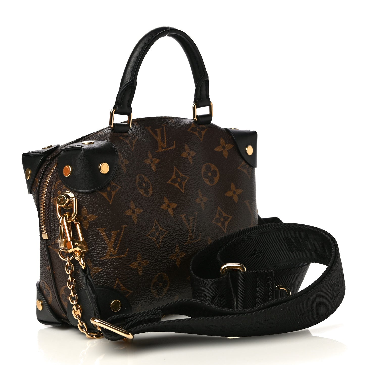 Monogram Petite Malle Souple Black