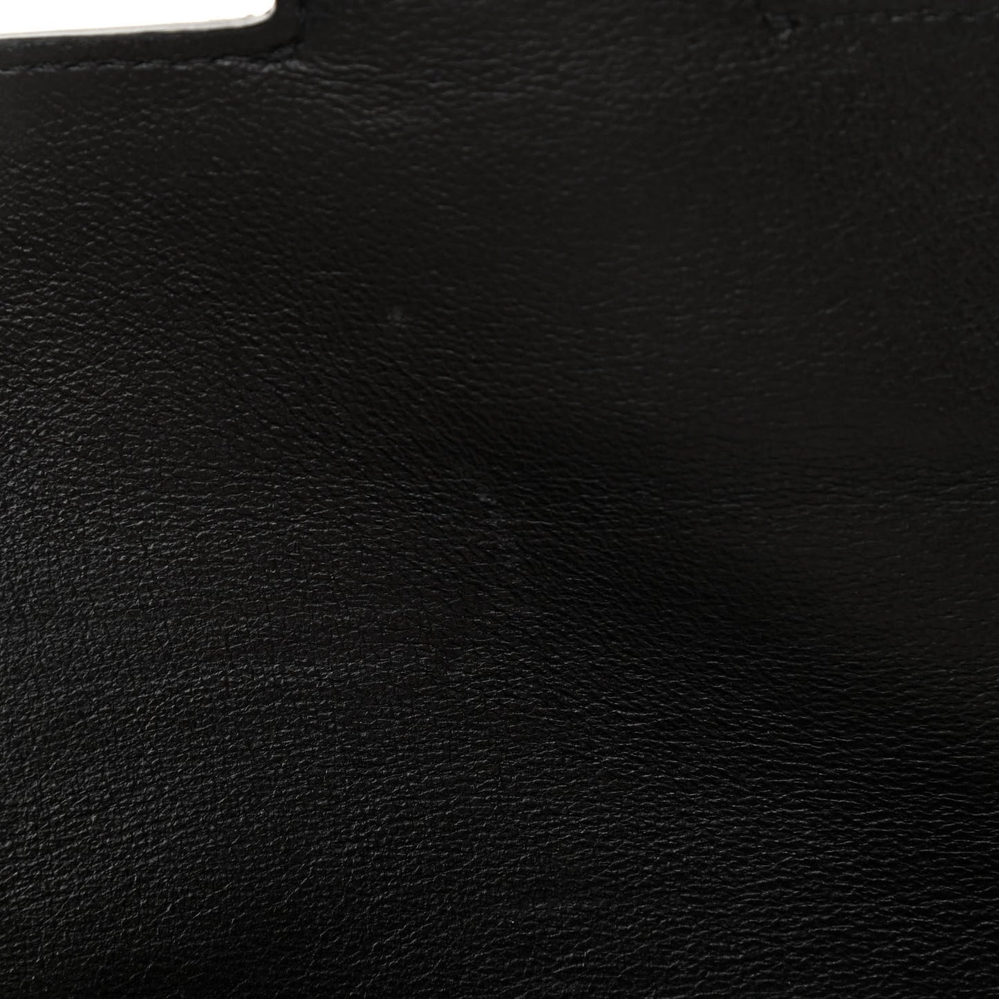 Smooth Calfskin Tassel Belt Bag Black
