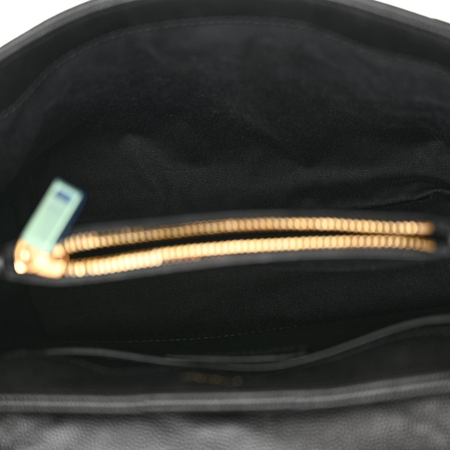 Saint Laurent Grain de Poudre Calfskin Y Quilted Monogram Small Loulou Chain Satchel Black 5 of 10
