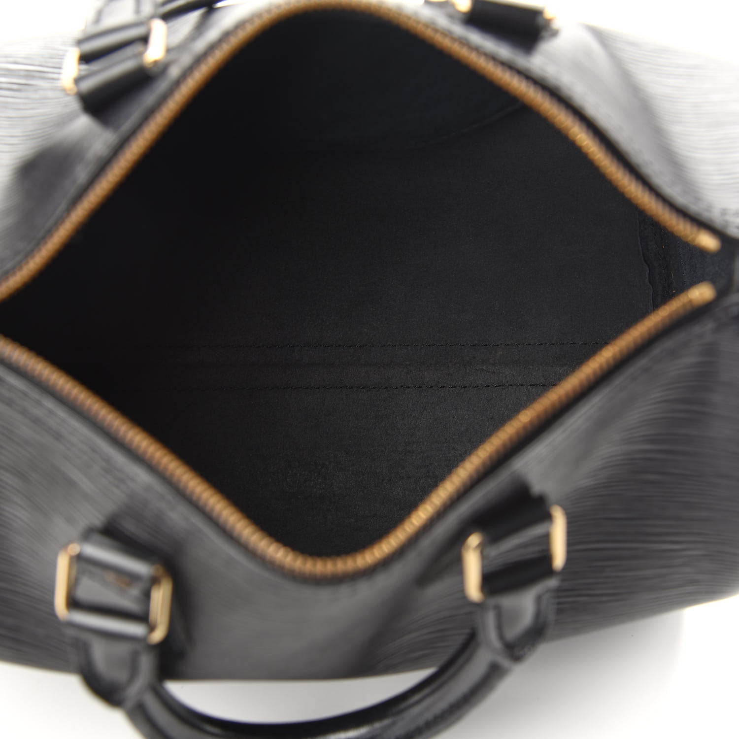 Louis Vuitton Epi Speedy 25 Black 5 of 10