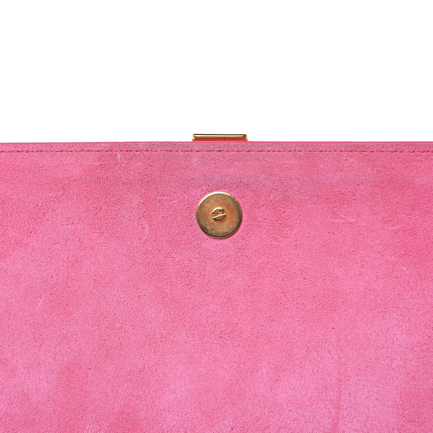 Saint Laurent Calfskin Classic Y Ligne Clutch Pink 16 of 16