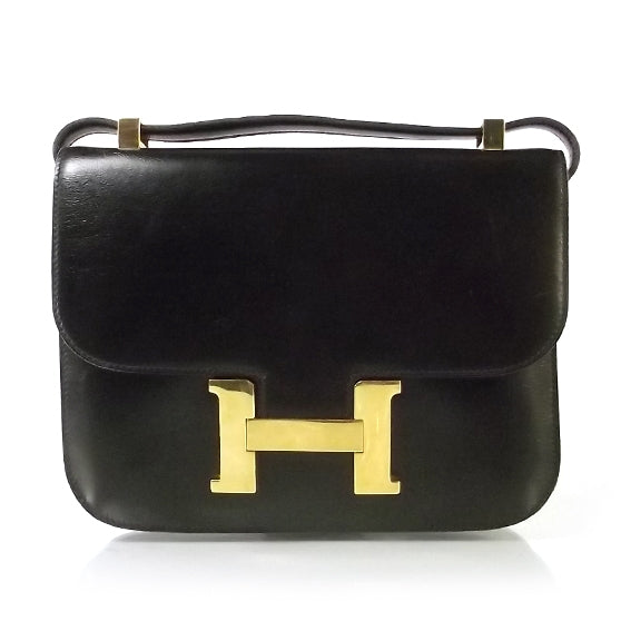 Box Leather Constance Black