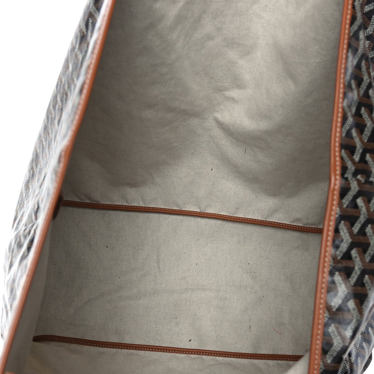 Goyard Goyardine Saint Louis XXL Black Gold 6 of 10