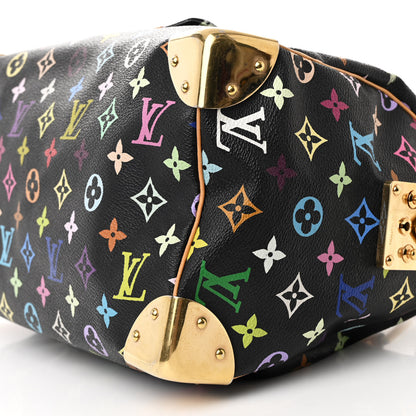 Louis Vuitton Monogram Multicolor Speedy 30 Black 9 of 10