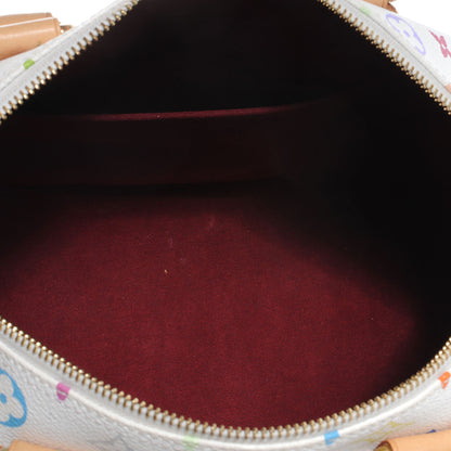 Louis Vuitton Monogram Multicolor Speedy 30 White 5 of 7
