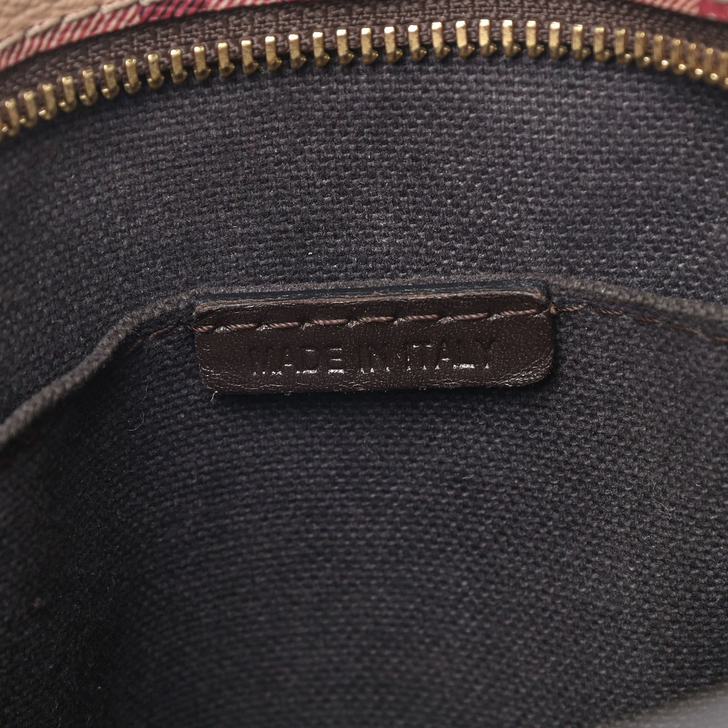 Burberry Haymarket Check Medium Regent Tote Chocolate 7 of 11