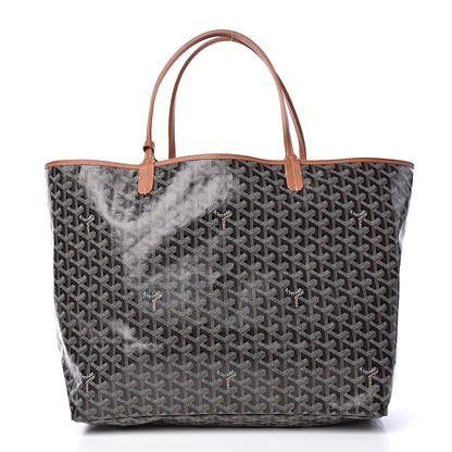 Goyard Goyardine Saint Louis GM Black Gold 3 of 10