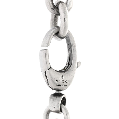 Gucci Sterling Silver Marina Link Cross Pendant Necklace 4 of 4