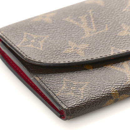 Louis Vuitton Monogram Emilie Wallet Fuchsia 7 of 8