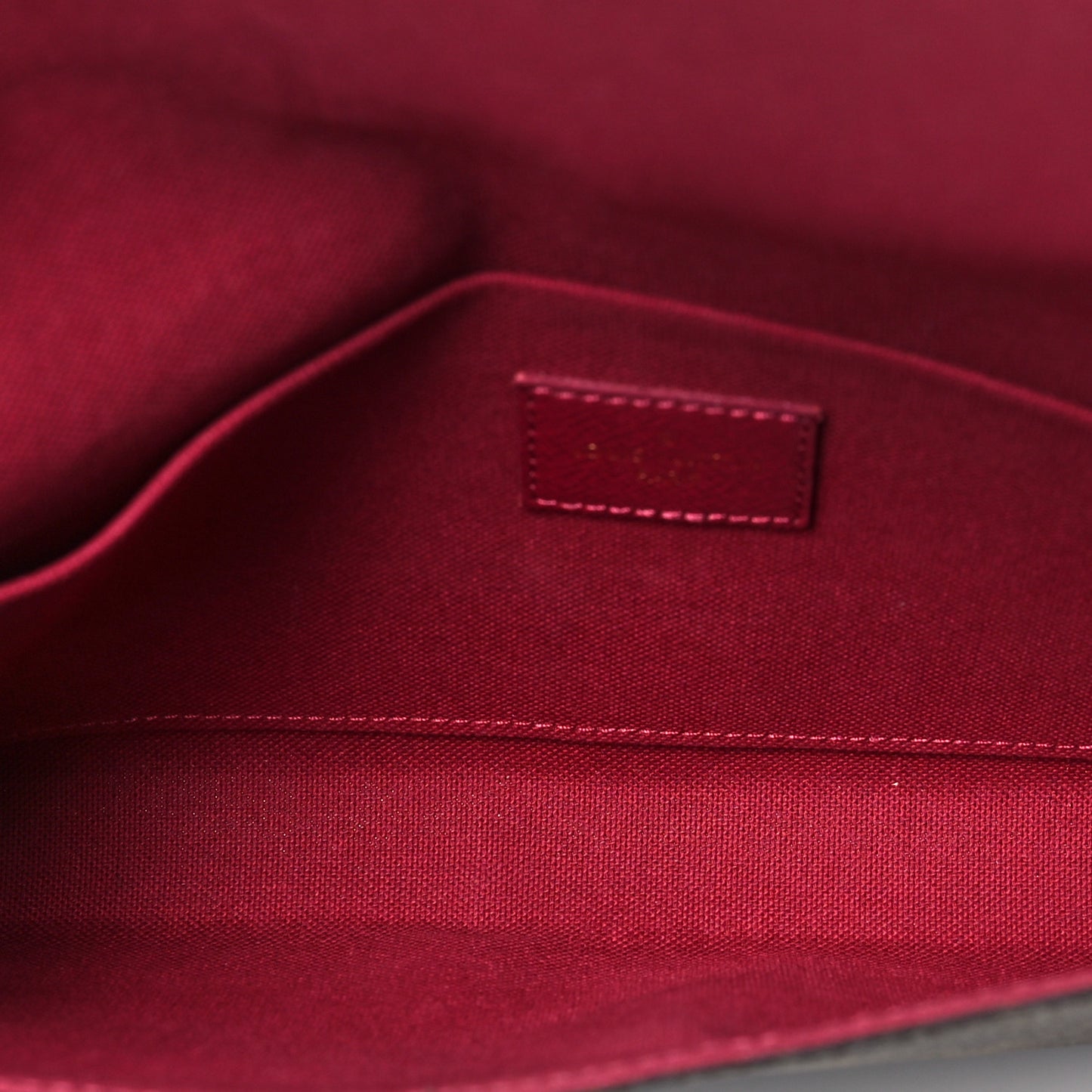Monogram Pochette Felicie Chain Wallet Fuchsia