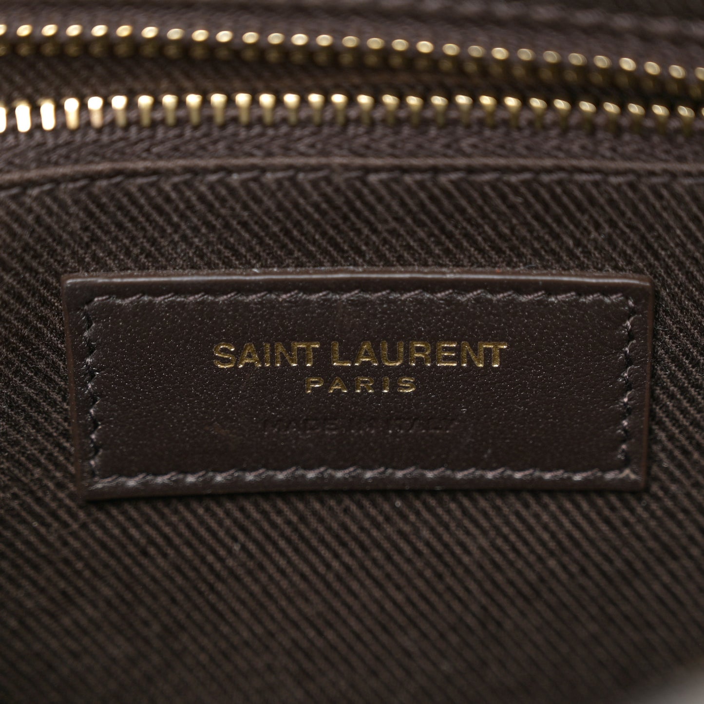 Canvas Smooth Calfskin Le Monogramme Camera Bag Chestnut