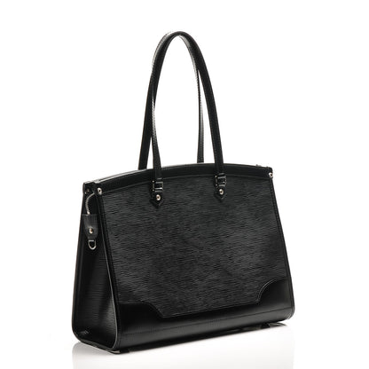 Louis Vuitton Epi Madeleine GM Black 3 of 7