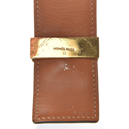 Hermes Box Collier De Chien CDC Belt 65 Black 3 of 5