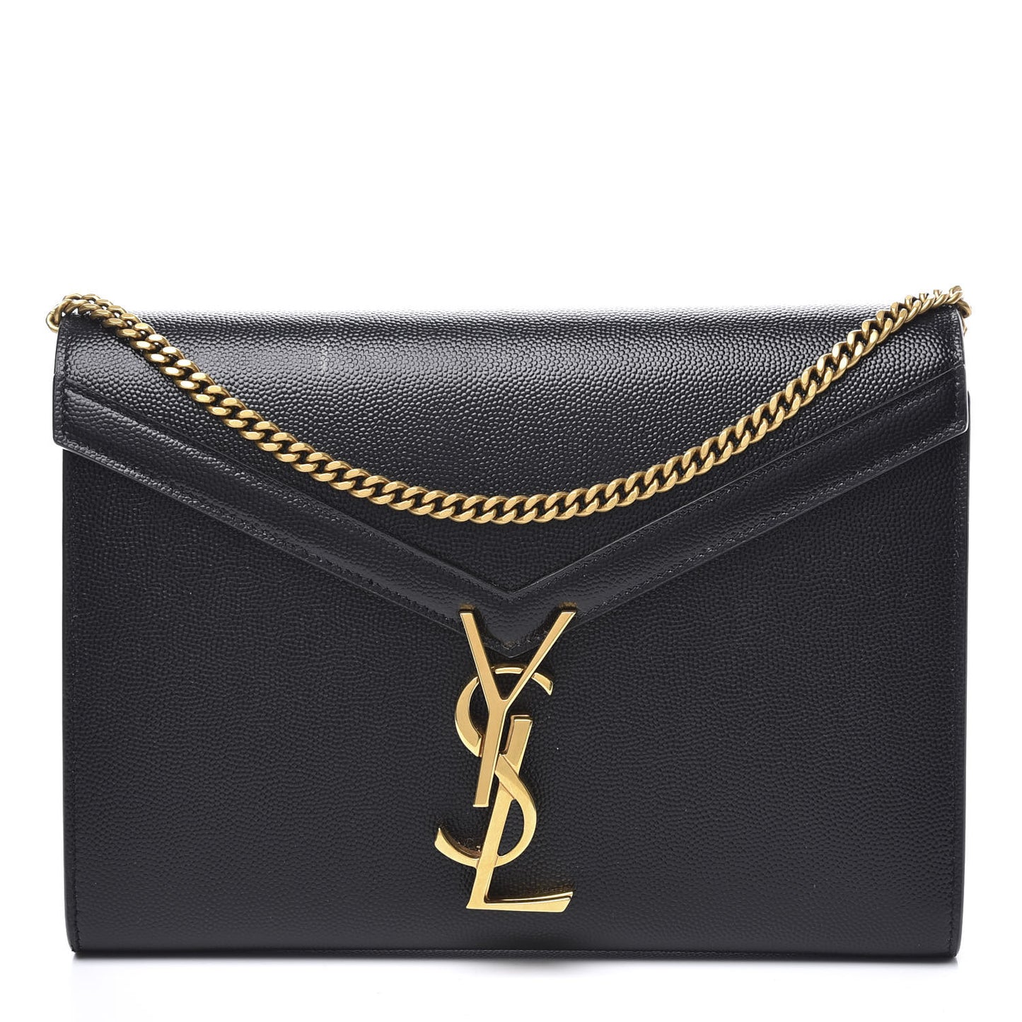 Grain De Poudre Monogram Cassandra Chain Wallet Black Rouge Legion