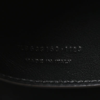 Saint Laurent Lambskin Matelasse Monogram Baby Niki Chain Satchel Black 7 of 10