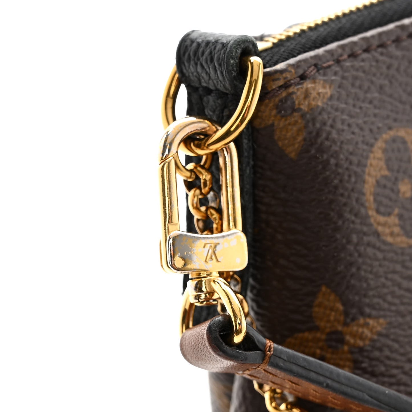 Monogram Pallas Clutch Black