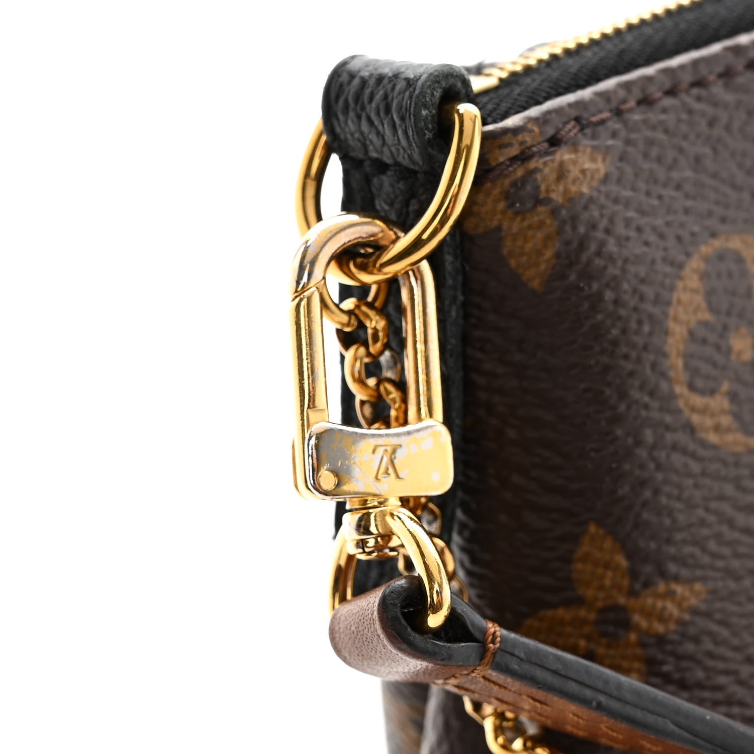 Louis Vuitton Monogram Pallas Clutch Black 11 of 15