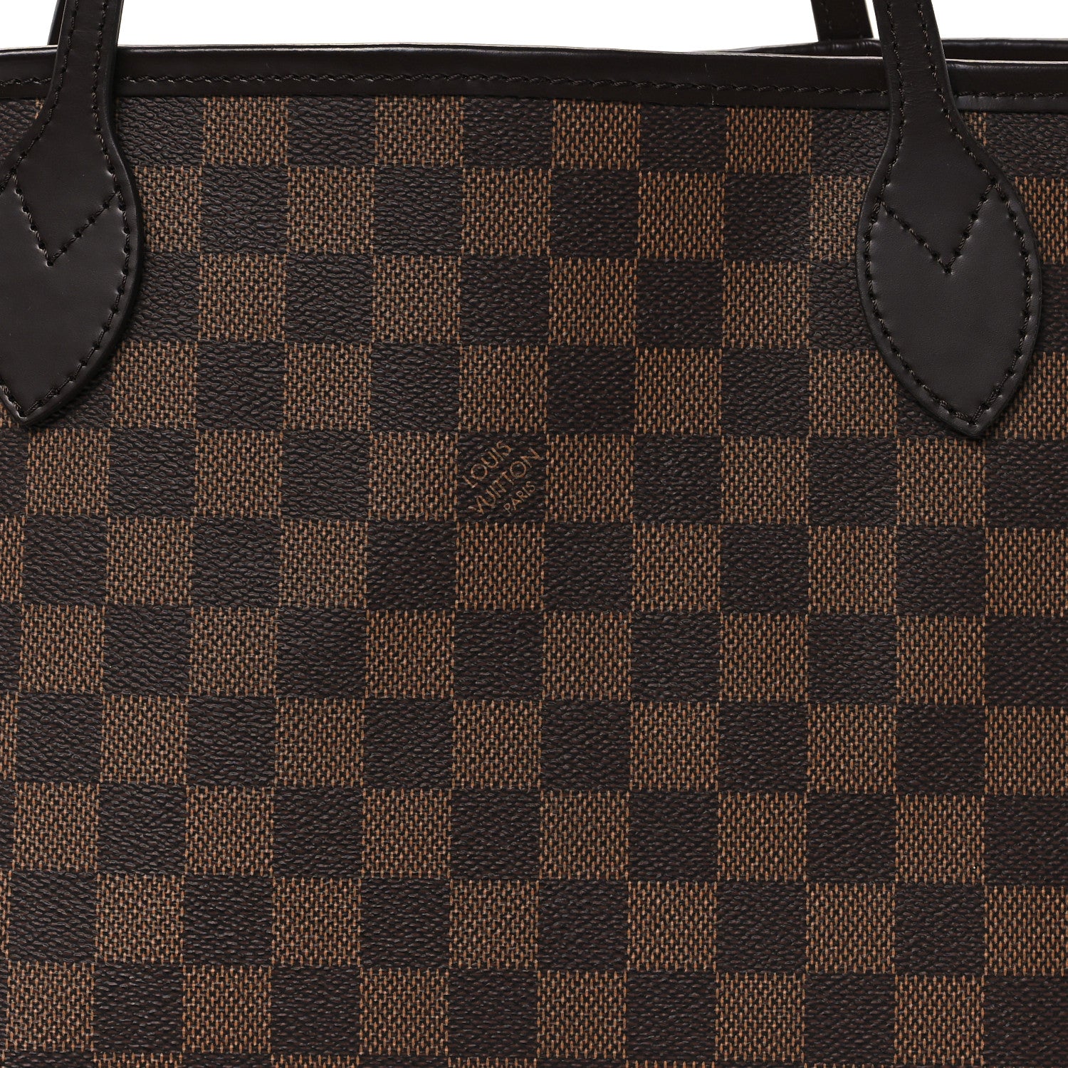 Louis Vuitton Damier Ebene Neo Neverfull MM Rose Ballerine 8 of 11