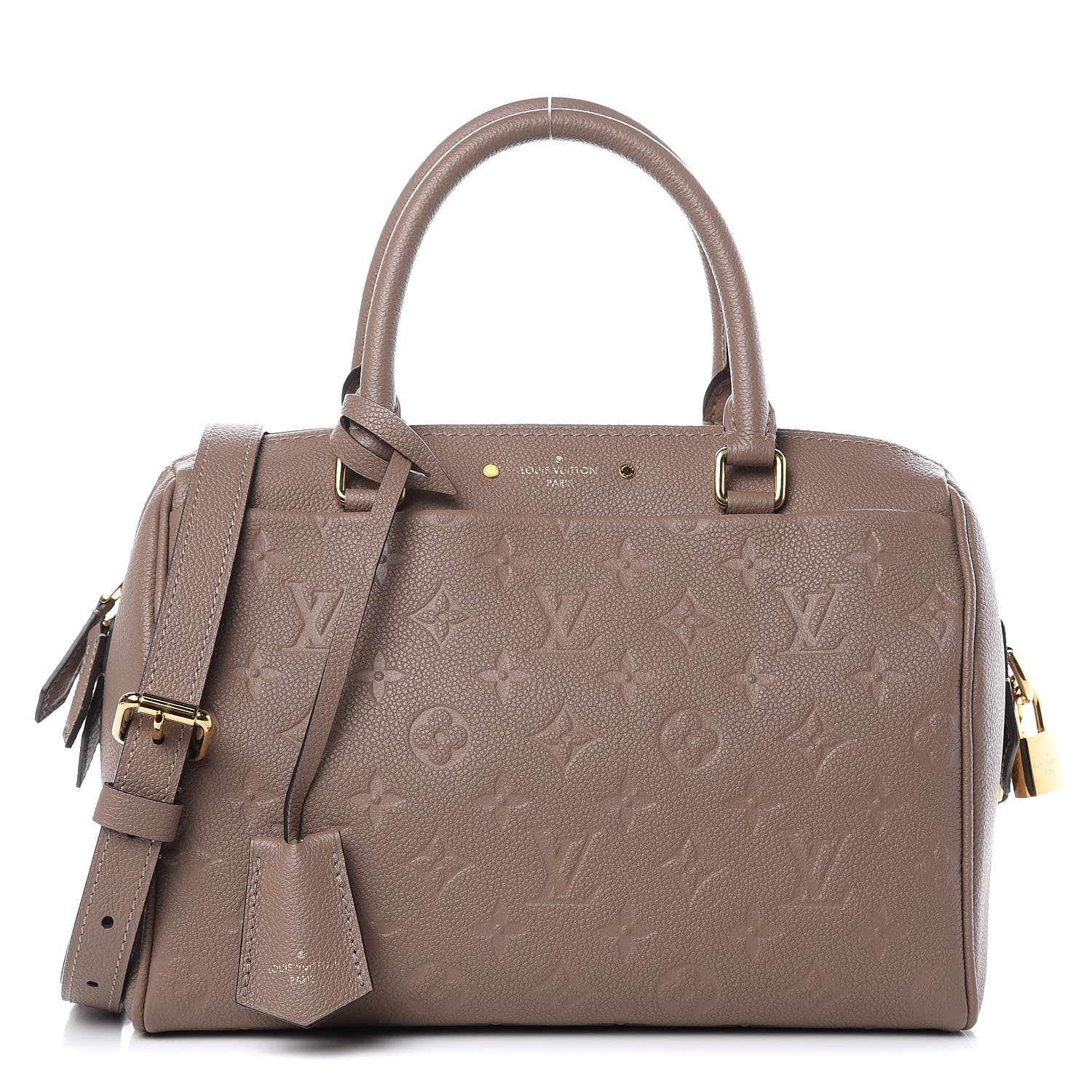 Louis Vuitton Empreinte Speedy Bandouliere 25 NM Taupe Glace 1 of 11