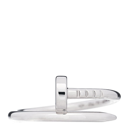 Cartier 18K White Gold Small Juste Un Clou Ring 48 4.5 1 of 6