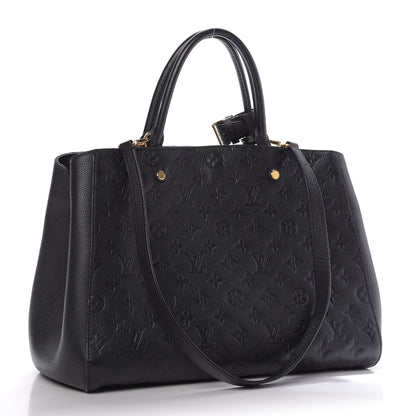Louis Vuitton Empreinte Montaigne GM Black 4 of 11