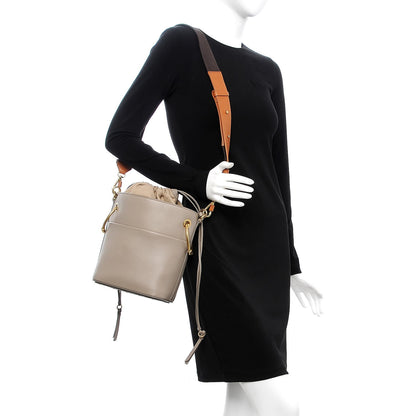 Chloe Smooth Calfskin Small Roy Bucket Bag Motty Grey 2 of 9