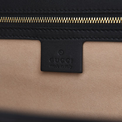 Gucci Suede Patent Web Ophidia Vertical Tote Nocciola Black 5 of 9