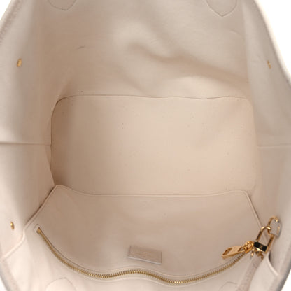 Louis Vuitton Empreinte Monogram Giant Neverfull MM Degrade Neutral 6 of 9
