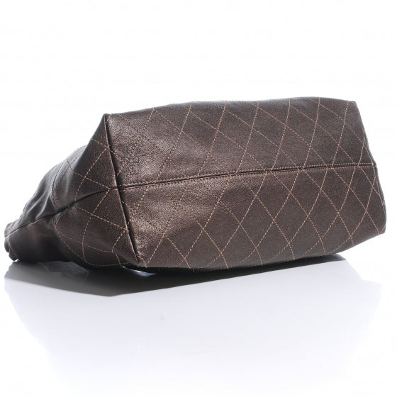 Chanel Calfskin Baby Coco Cabas Bronze 4 of 8