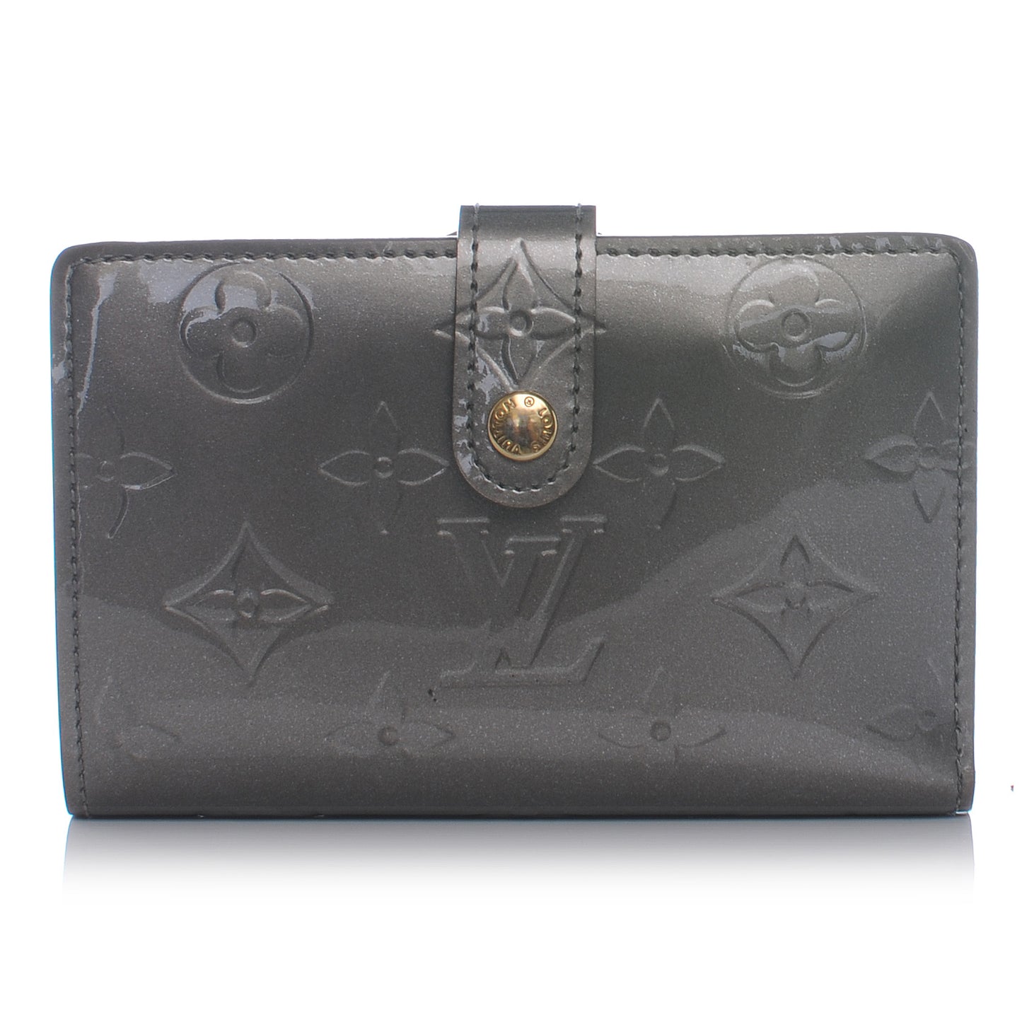 Vernis French Purse Wallet Gris