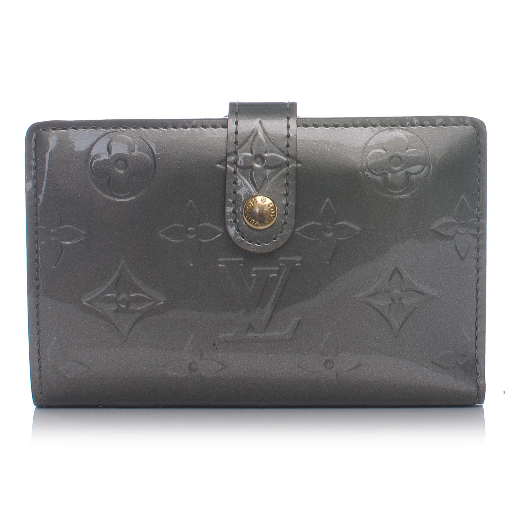 Louis Vuitton Vernis French Purse Wallet Gris 1 of 7