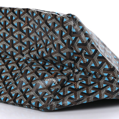 Goyard Goyardine Saint Louis Claire Voie GM Black Blue 7 of 7