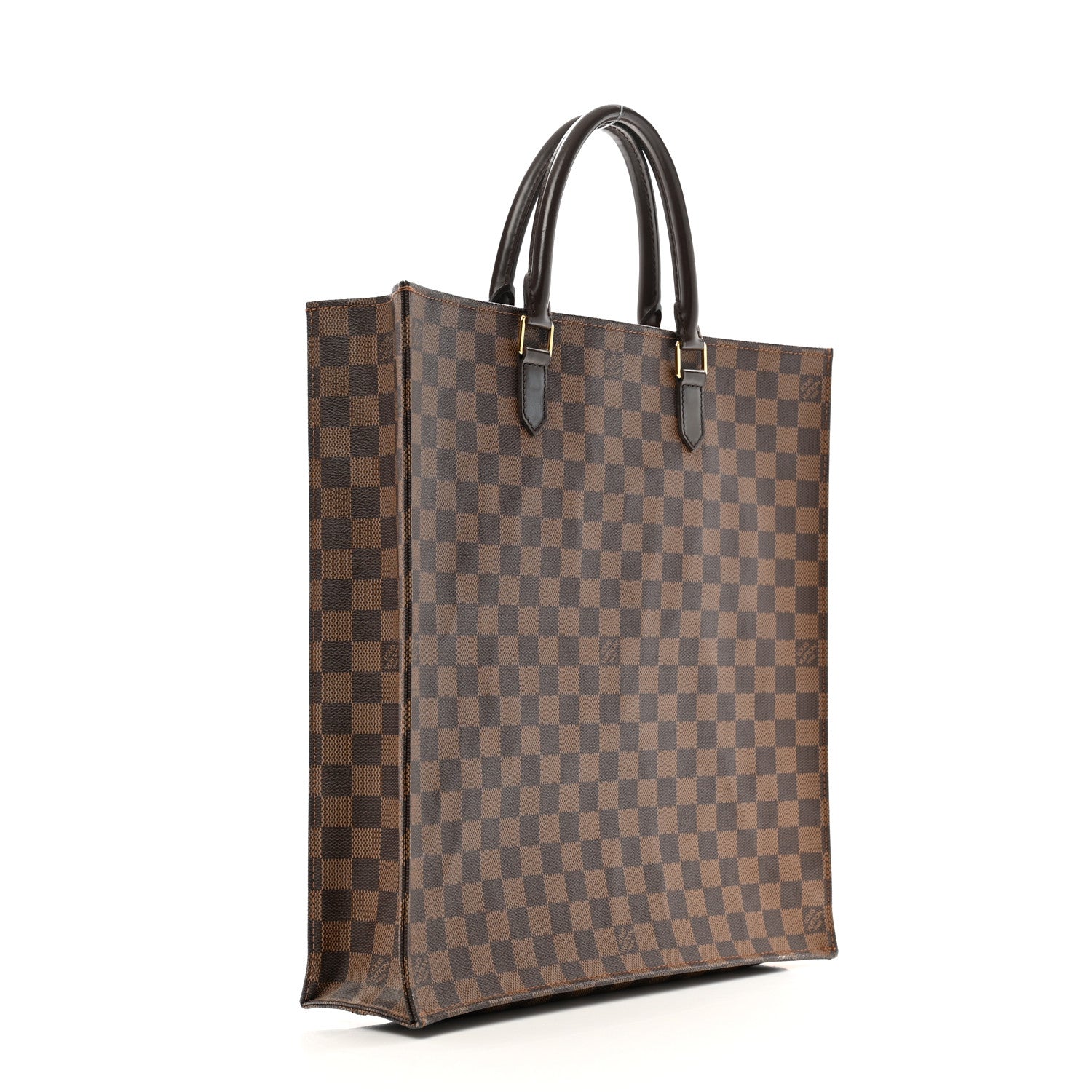 Louis Vuitton Damier Ebene Sac Plat 3 of 13