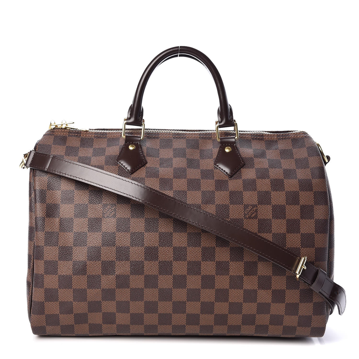 Louis Vuitton Damier Ebene Speedy Bandouliere 35 1 of 13