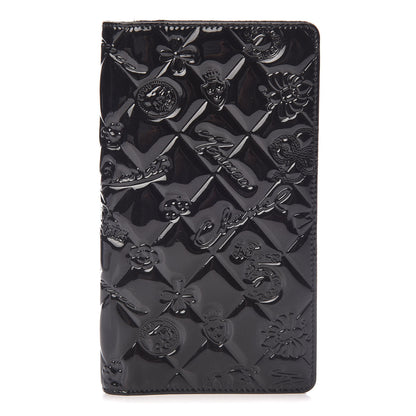 Chanel Patent Calfskin Lucky Symbols Yen Wallet Black 1 of 14