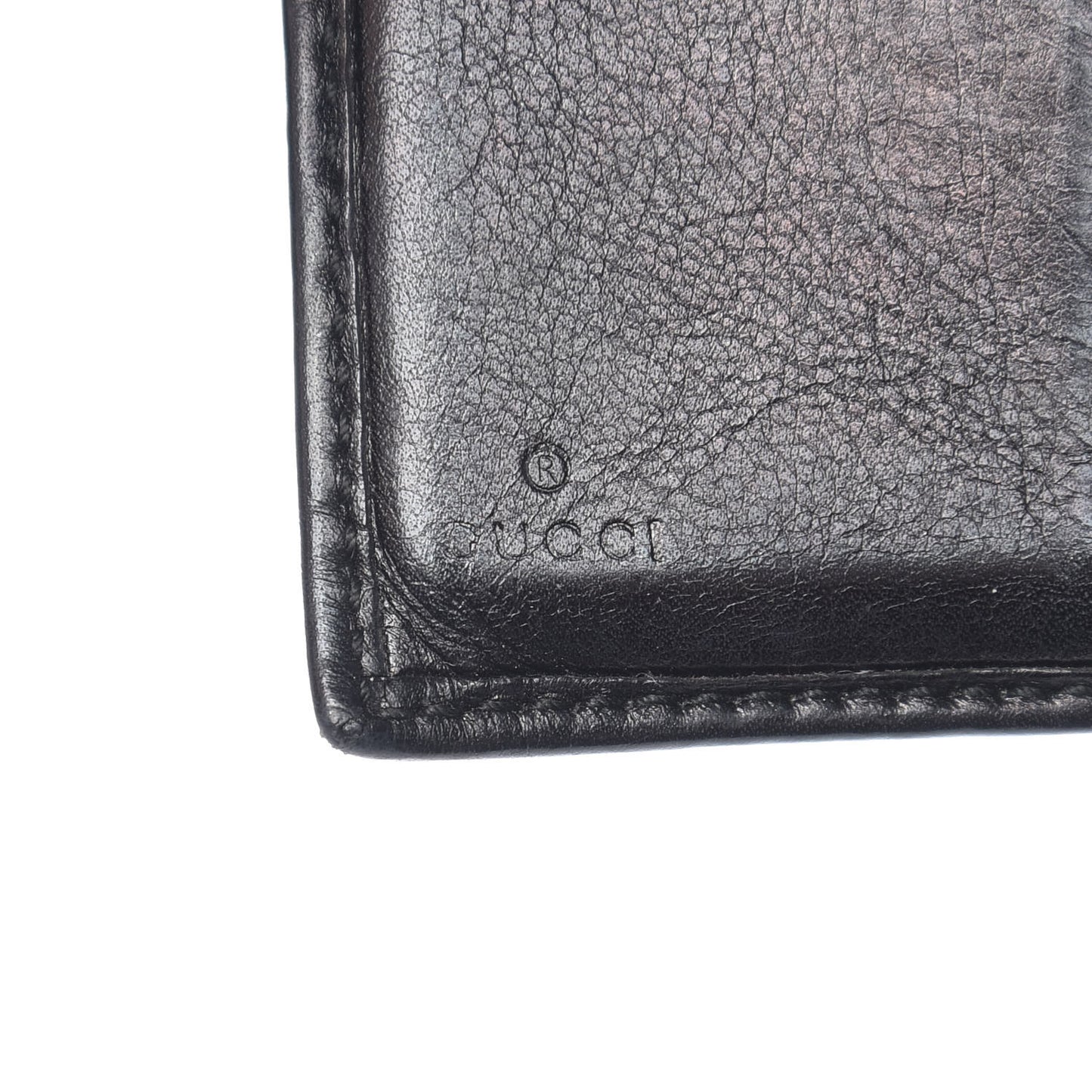 Calfskin Interlocking G French Wallet Black